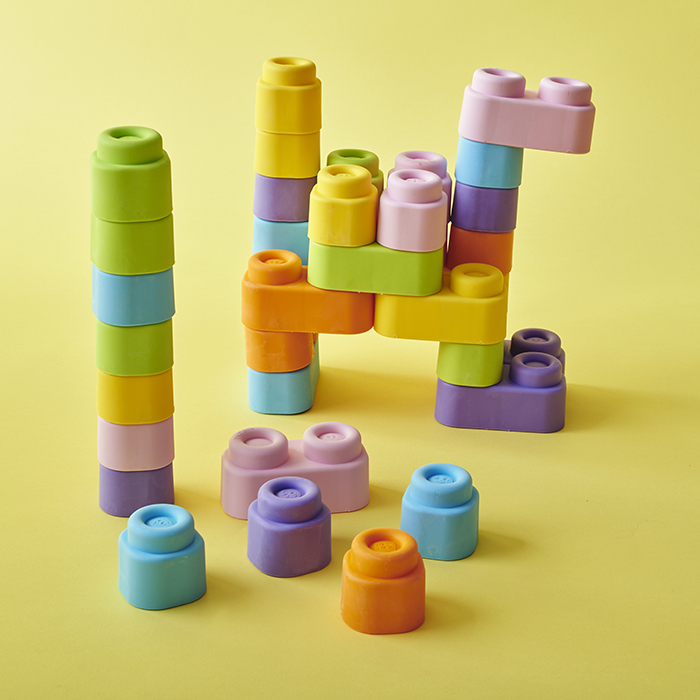 Infant soft and squeezable blocks 36